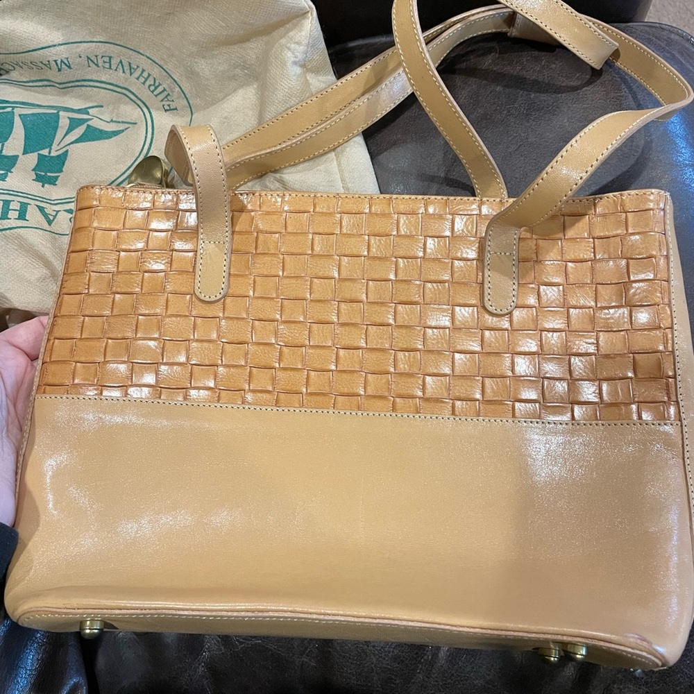 Vintage Brahmin Fairhaven Mass Handbag.